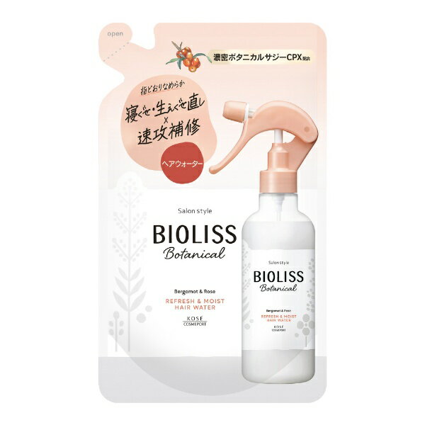 コーセーコスメポート｜KOSE COSMEPORT SS BIOLISS（ビオリス）ボタニカル リフレッシュ＆モイスト ヘアウォーター つめかえ用 230mL