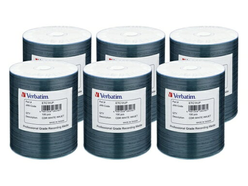 EPSON|エプソン CD-R マットタイプ (CD-R 700MB 100枚×6) ETC1HJP EPSON|エプソン CD-R マットタイプ (CD-R 700MB 100枚×6) ETC1HJP