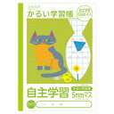 ナカバヤシ|Nakabayashi かるい学習帳 B5 自主学習帳5mmマス G