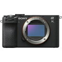 ソニー｜SONY α7C II ミラーレス一眼カメラ ブラッ