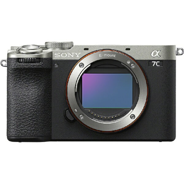 ソニー｜SONY α7C II ミラーレス一眼カメラ シルバー ILCE-7CM2 [ボディ単体]