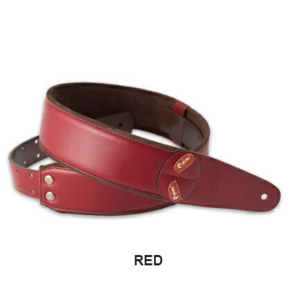 Right On!STRAPS｜ライトオンストラップ ギター/ベース用ストラップ RIGHTON!STRAPS レッド CHARM RED