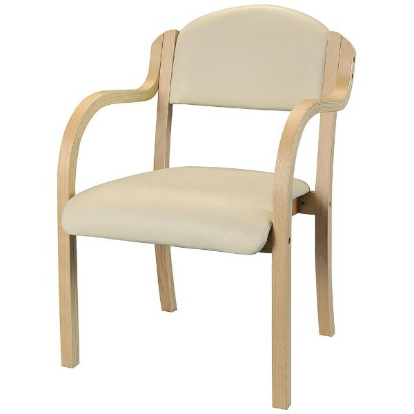 井上金庫販売｜INOUE 木製チェア IKD-01 VIV アイボリー