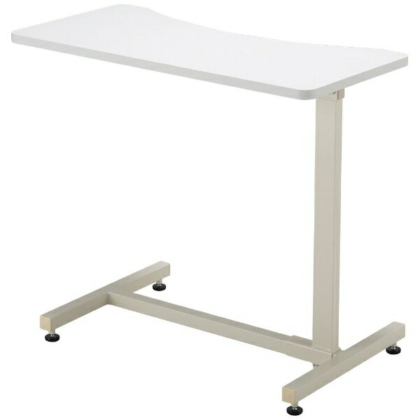 高田ベッド製作所｜Takada Bed エコノミーベッドサイドテーブル TB-BST-0170 アジャスター ホワイト