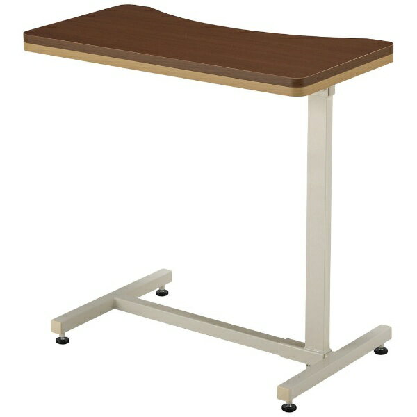 高田ベッド製作所｜Takada Bed エコノミーベッドサイドテーブル TB-BST-0180 アジャスター ブラウン