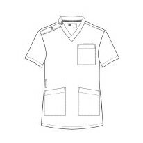 自重堂｜Jichodo 男女兼用スクラブ WH11485（L） エメラルドグリーン