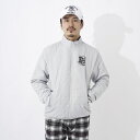 フィラゴルフ｜FILA GOLF メンズ 中綿ブルゾン(LLサイズ/ライトグレー) 781235Y【返品交換不可】