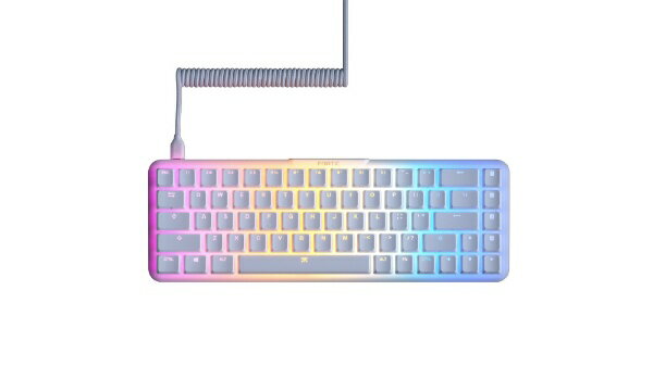 Fnatic Gear｜フナティックギア ゲーミングキーボード STREAK65 LP WHITE US(英語配列) ホワイト KB0006-005 有線 /USB