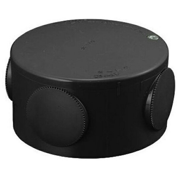 PVM-0YNT 露出用丸形ボックス ブランクタイプ 1〜4方出兼用型 1個です。※対応型番をご確認のうえ、お買い求めください