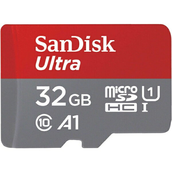 サンディスク｜SanDisk microSDHCカード UHS-I Ultra（ウルトラ） SDSQUA4-032G-JN3MA 