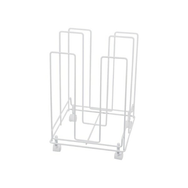 パール金属｜PEARL METAL スキット　ダンボール収納ストッカーワイド　キャスター付 HB-6812