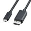 掠ץ饤SANWA SUPPLY USB-C  DisplayPort ֥ [ /1m /4Kб] ֥å KC-ALCDP10K