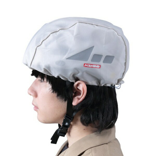 カワスミ｜Kawasumi ヘルメット レインキャップ アイボリー HCAP-101IV