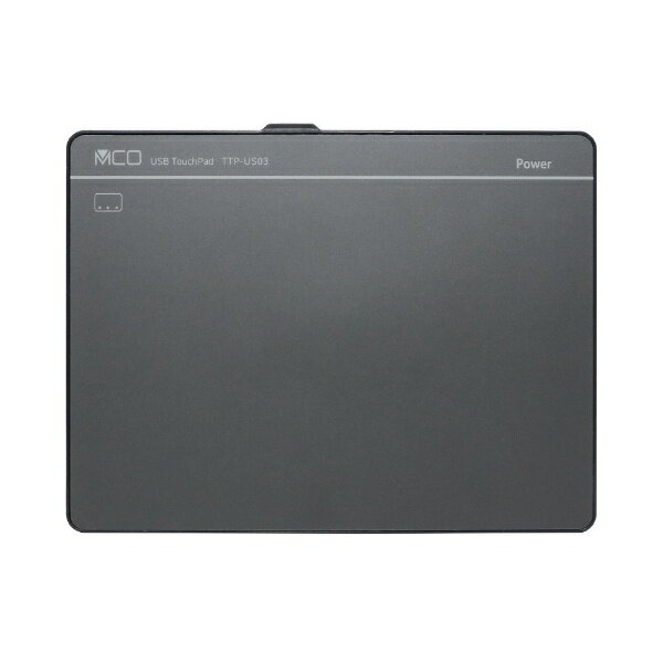 ナカバヤシ｜Nakabayashi タッチパッド [6インチ /USB-A] 高精度有線タッチパッド Windows11/10専用 TTP-US03/BK