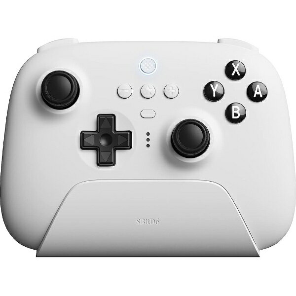Nintendo Switch コントローラー 【エントリーで2倍pt(5/20まで)】 サイバーガジェット｜CYBER Gadget 8BitDo Ultimate Bluetooth Controller White CY-8BDUBC-WH【Switch/PC】