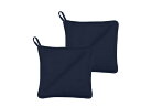 ソダール|Sodahl ポットホルダー 20x20 Soft Indigo 4個セット Sodahl ソダール インディゴ 727316CN