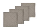 ソダール|Sodahl ナプキン Tiles Damask Taupe 4個セット Sodahl ソダール トープ 15482