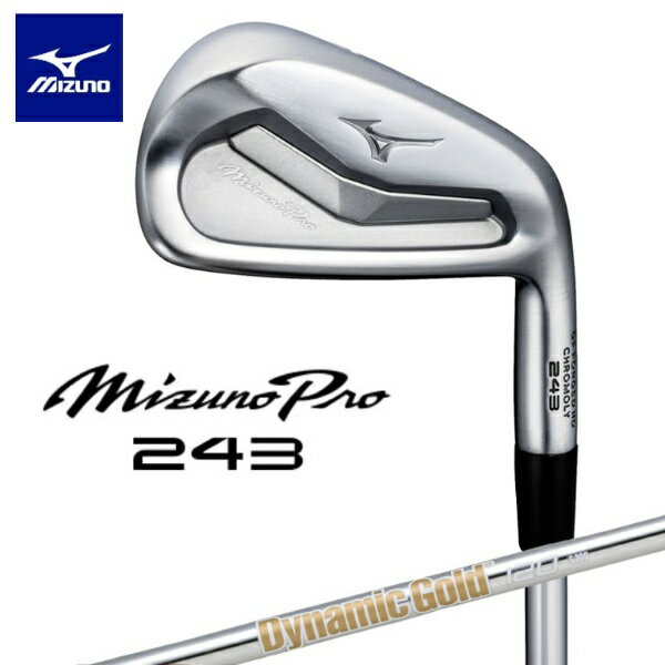 ミズノ｜mizuno アイアン 6本セット ミズノプロ T243 Mizuno Pro T243 5〜 9 Pw《Dynamic Gold 120 スチールシャフト》 硬さ(Flex)：S200