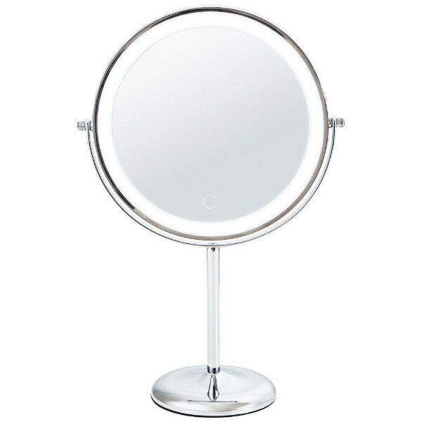 KOIZUMI｜コイズミ LED拡大鏡（丸型卓上タイプ） シルバー KBE-3290/S