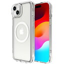 ABSOLUTE TECHNOLOGY｜アブソルート LINKASE AIR / ゴリラガラスiPhoneケース for iPhone 15 Plus MagSafe対応（側面TPU：クリア） LKA15670CL