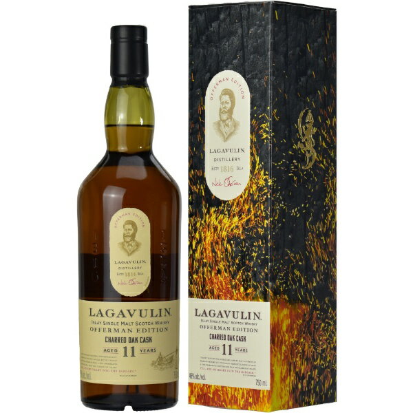 ウイスキー ラガヴーリン オファーマン 11年 チャーレッドオーク 750ml【ウイスキー】 【代金引換配送不可】