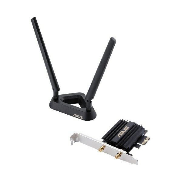 ASUS｜エイスース PCE-AX58BT Wi-Fi6(802.11ax) Bluetooth 5.0対応のPCI-E無線LAN子機 PCE-AX58BT/J Wi-Fi 6(ax)