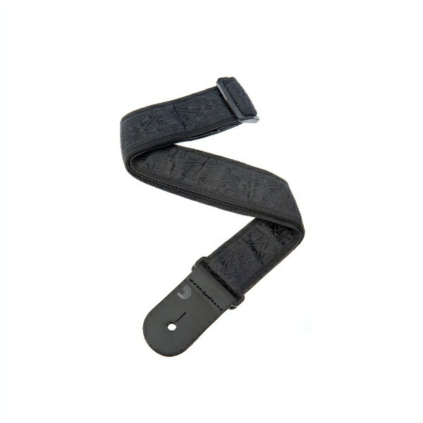 PlanetWaves｜プラネットウェイブス ストラップ STANDARD STRAP END Black Satin 50B01