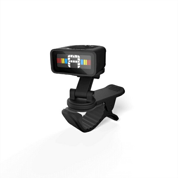 人気の NS Micro Headstock Tuner に、どんな楽器にも容易に取り付け、取り外しが可能なクリップタイプです。アーム長さの調節も可能で、遮られることなく画面が確認できます。・フルカラーディスプレイ・縦横4方向の画面表示角度切り替え・取り付けが容易で、ディスプレイの角度を自由に調整できるクリップマウント・ピエゾ・トランスデューサー内蔵、音ではなく、振動をピックアップ・幅広いキャリブレーション範囲(410-480Hz)に対応・アコースティックギター、エレクトリックギター、ベース、マンドリン、バンジョー、ウクレレ、チェロ、コントラバス、その他あらゆる弦楽器のチューニングに対応・CR2032(リチウム)電池×1