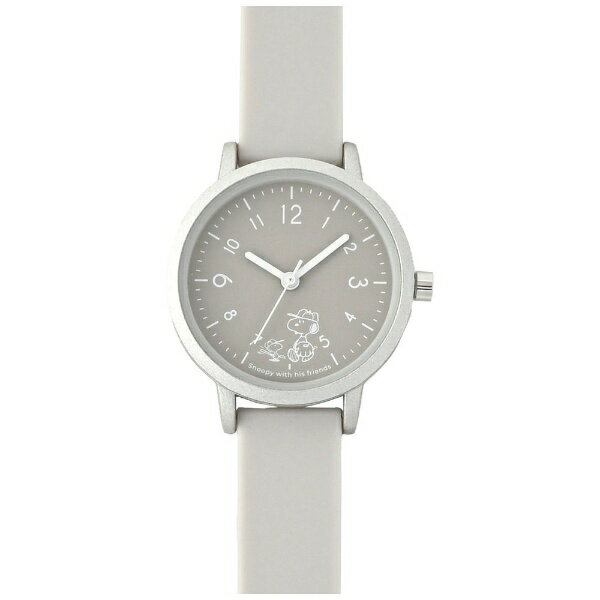フィールドワーク｜Filed Work PNT034 ラインアートラバーウォッチ ピーナッツ グレー PNT034-1