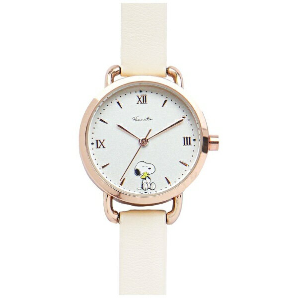 フィールドワーク｜Filed Work PNT036 スリムベルトウォッチ ピーナッツ ホワイト PNT036-1