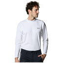 A_[A[}[bUNDER ARMOUR Y UAgRbg OX[u bNlbN Vc UA Tricot Long Sleeve Mock Neck Shirt(LGTCY/White~MetallicSilver) 1381282yԕisz