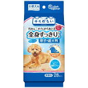 大王製紙|Daio Paper キミおもい 汚れもニオイもからめとる 全身すっきりシート 小型犬用 28枚