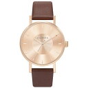 NX14bKLASSE14 Volare Rose Gold Brown Leather 36mm VO14RG002W KLASSE14 [YS[h VO14RG002W