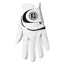 フットジョイ|FootJoy 【メンズ 左手着用(右利き用)】 ゴルフグローブ ウェザーソフ(25cm/ホワイト) FGWF23WT