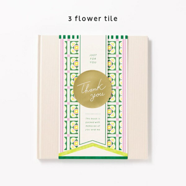 いろは出版｜IROHA PUBLISHING GIFT WRAPPING ALBUM(L) flower tile GIFT WRAPPING ALBUM(L) flower tile [写真台紙用]