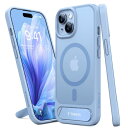TORRAS|トラス UPRO Pstand Case for iPhone 15 ケース ライトブルー