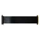 Sunyside up|サニーサイドアップ PCケース MESHROOM S用 ライザーケーブル ブラック SU-A-PCI4-44FR(2)