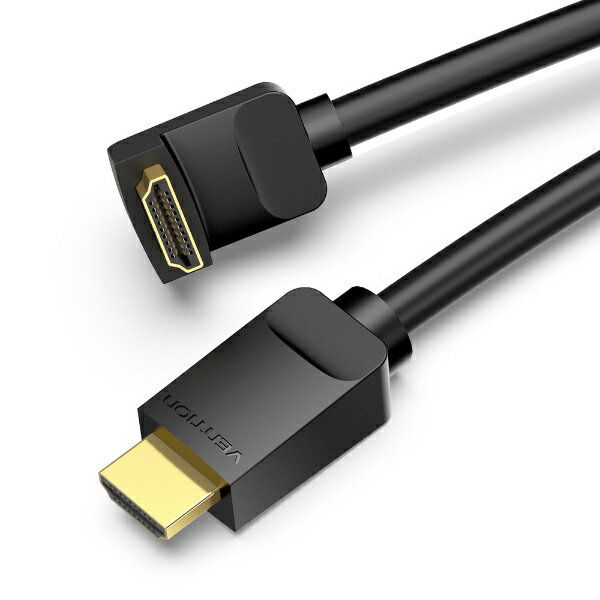 【商品詳細】ブランド：VENTION色：ブラックインターフェイス：HDMI2.0インターフェイス技術：金メッキ解像度：4K@60Hzコンダクター：錫引き銅コアシェル：PVCシールド：アルミホイル+メッシュジャケット：PVCAWG：30AWGOD：7.4mm保証：1年パッケージ：PEバッグ