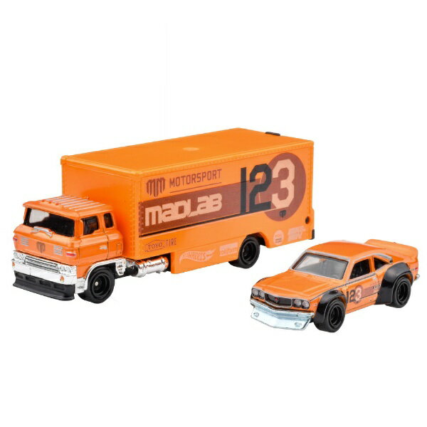 マテル｜Mattel ホットウィール HKF44 チームトランスポート アソート マッド・マイク マツダ RX3 GT / サクラ スプリンター 【代金引換配送不可】