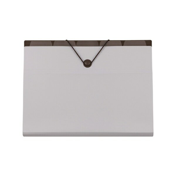 ナカバヤシ｜Nakabayashi filemo(ファイルモ) バッグインファイルA4 6P ライトグレー DF-A411E-LGY