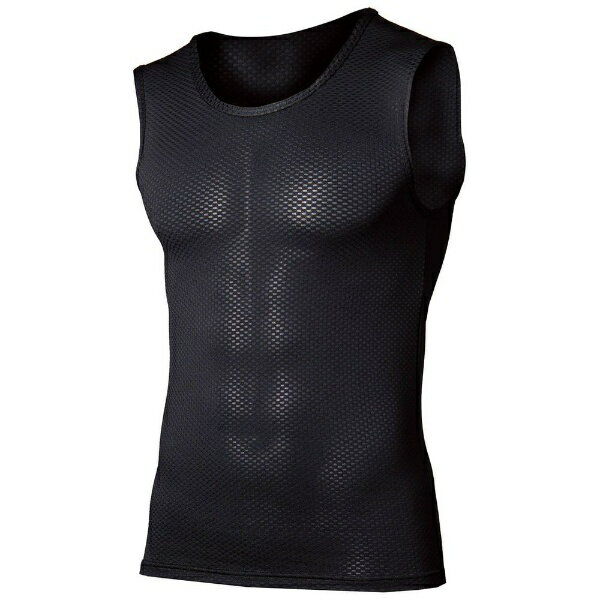 おたふく手袋｜OTAFUKU GLOVE BT冷感3Dファーストレイヤー ノースリーブ ラウンドネックシャツ ブラッ..