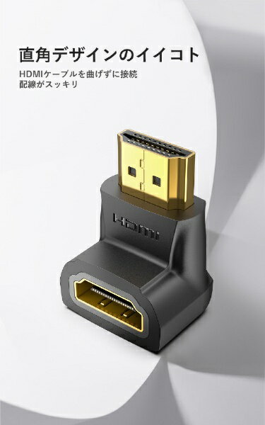 VENTION�å٥󥷥�� HDMI��Ĺ�ץ饰 [HDMI �������᥹ HDMI] ������ľ�� �֥�å� AI-2175 [HDMI��HDMI]