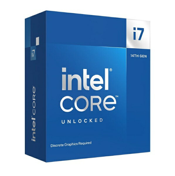 インテル｜Intel 〔CPU〕Intel Core i7 processor 14700KF 33M Cache、up to 5.60 GHz (第14世代) BX8071514700KF 