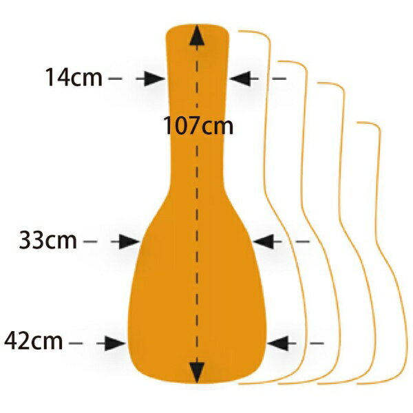 Ortega｜オルテガ ドレッドノートギター用ソフトケース ボルドーレッド OSOCADN-BX