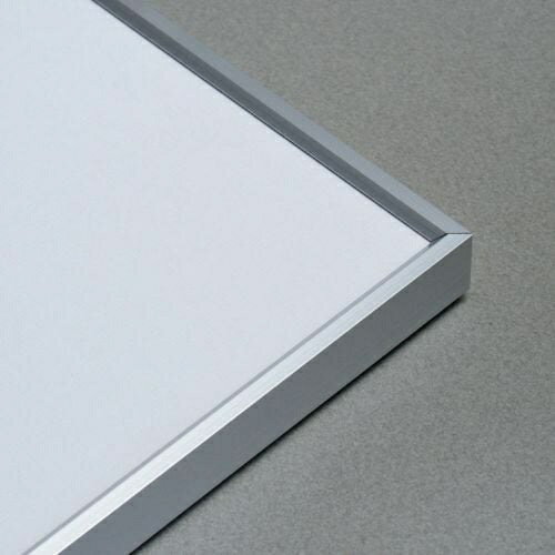 ソフケン｜SOFKEN スラント B1サイズ シルバー [前開き式アルミ製ポスターフレーム] ソフケン