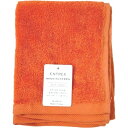 アントレックス|entrex texture フェイスタオル テラコッタ