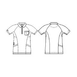 ナガイレーベン｜NAGAILEBEN ニットシャツ RK-5292 （SS） レッド