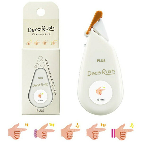 PLUS｜プラス デコレーションテープ [6mmx4m] デコラッシュ チェック