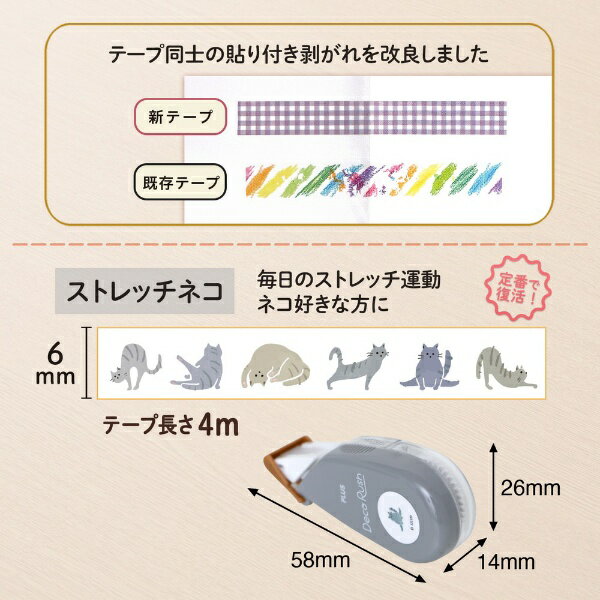 PLUS�åץ饹 �ǥ��졼�����ơ��� [6mmx4m] �ǥ���å��� ���ȥ�å��ͥ�