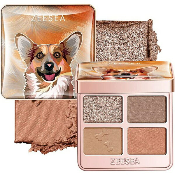 ZEESEA｜ズーシー アニマルアイシャドウ D01-絆のサムネイル